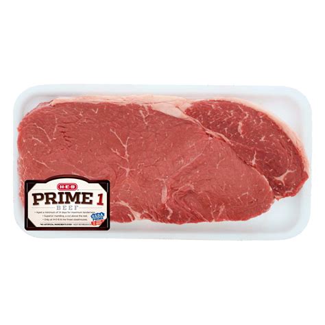 H E B Prime 1 Beef Boneless Top Sirloin Steak Shop Beef At H E B