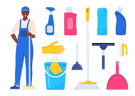 clean worker tools vector art icons  graphics