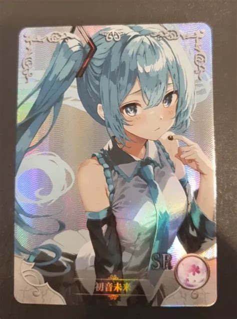 Card Anime Manga Waifu Goddess Story Hatsune Miku Vocaloid Eur