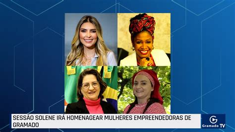 Câmara homenageará mulheres empreendedoras YouTube