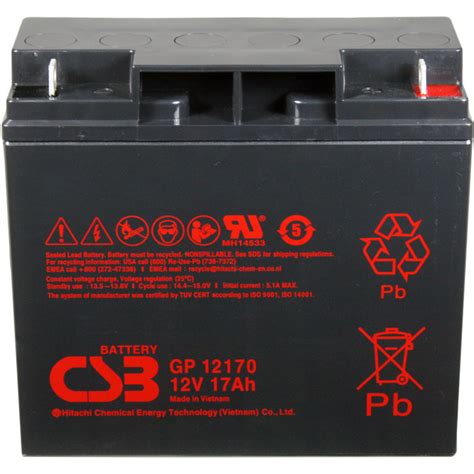 Gp Csb Battery V Ah Deep Cycle Sealed Lead Acid Agm Battery