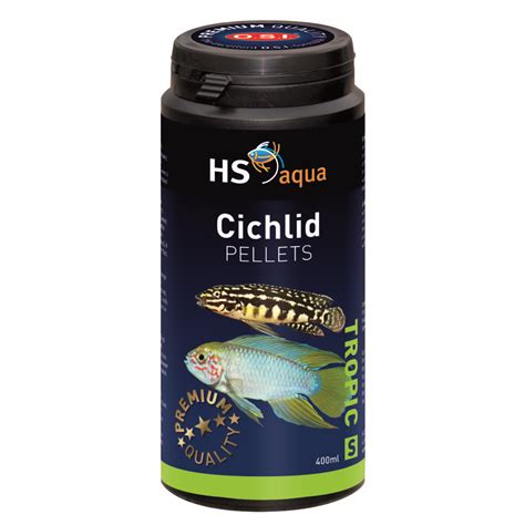 HS Aqua Cichlid Pellets S 400ml Saxon Akwarystyka