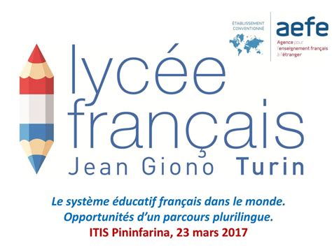 Le système éducatif français dans le monde ppt télécharger