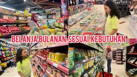 BELANJA BULANAN DESEMBER 2023 GROCERY SHOOPING BELANJA SESUAI