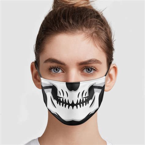 Skull Face Mask | Allbluetees.com