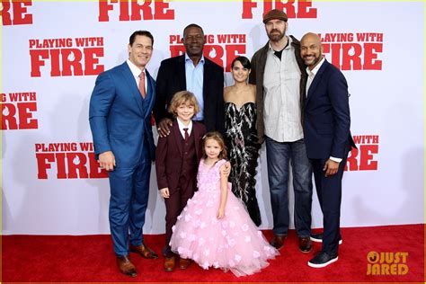 Photo John Cena Shay Shariatzadeh Playing With Fire Premiere