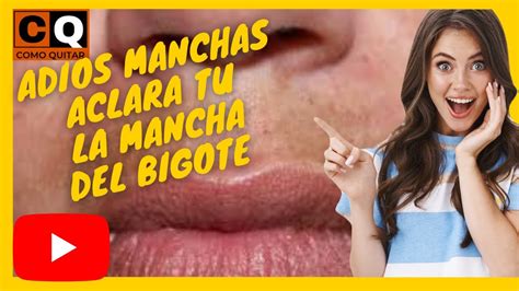 Como aclarar el bigote FÁCIL y RÁPIDO Como quitar manchas del bigote