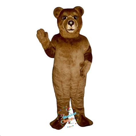 Ranger Bear Mascot Costume for Cheap