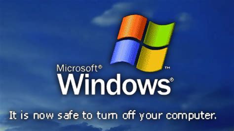 Enabling Windows Xp Shutdown Complete Screen Youtube