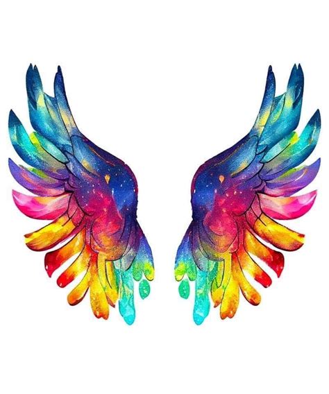 Pin By Gloria On Water Color In 2024 Wings Art Angel Wings Art Wings Wallpaper