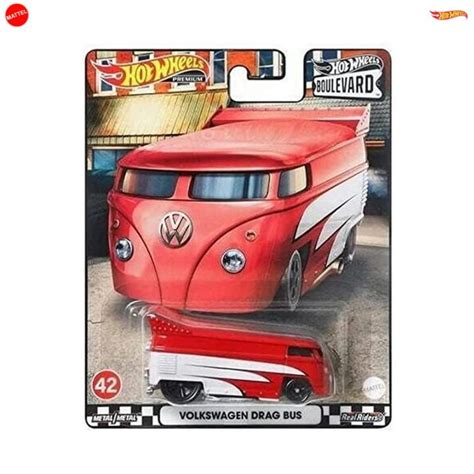 Hot Wheels Premium Volkswagen Drag Bus Boulevard 42 Red Daraz Bd