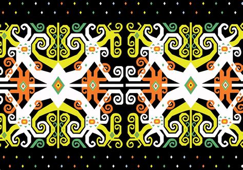 23 Motif Dayak Kalimantan Timur