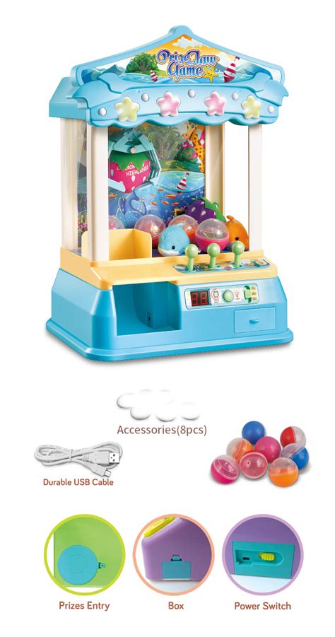 Huada New Style Child Toy Crane Claw Machine Toys With Sounds & Light ...