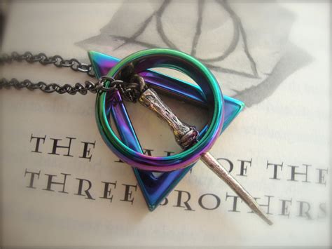 Deathly Hallows IV ~ Unisex Harry Potter Inspired Deathly Hallows ...