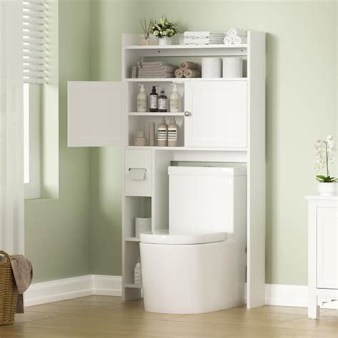 Amazon Furniouse Over The Toilet Storage Cabinet Clearance With