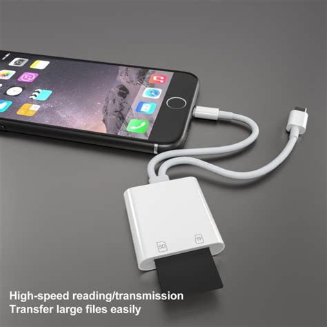 Adaptateur Carte Micro SD TF Vers Lightning USB C Type C