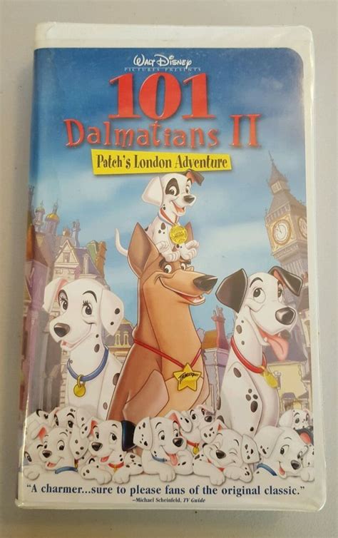 101 Dalmatians II Patch S London Adventure VHS