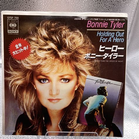 【やや傷や汚れあり】送料140 美盤 Ep ボニー・タイラーbonnie Tyler｜ヒーローholding Out For A