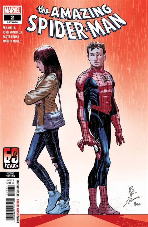 APR228388 AMAZING SPIDER MAN 2 2ND PTG ROMITA JR VAR Previews World