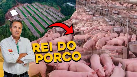 Esse é O Maior Criador De Porcos Do Brasil Conheça O Rei Dos Suínos