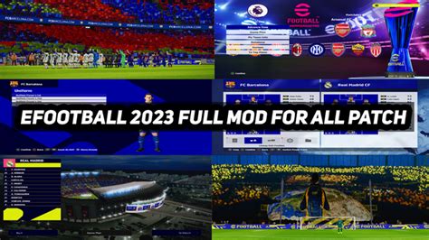 Pes 2017 New Efootball 2023 Full Mod For All Patch Pes 2017 Gaming