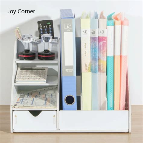 Diy Magazine Organizers Desk Organizer Book Holder Desk Stationery