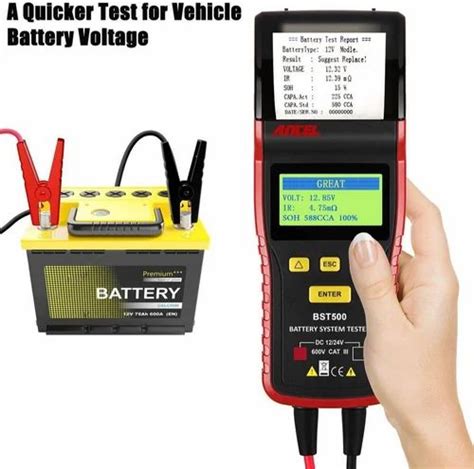 Battery Tester Battery Tester With Printer Importer From Raipur