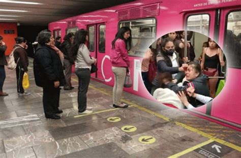 Pelea De Mujeres Dentro Del Metro De La Cdmx Termina Mal Diario Basta