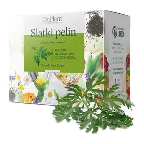 Dr Plant čaj slatki pelin Artemisia annua 40g Zenta Farm