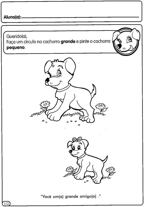 Atividade De Grande E Pequeno - Atividade Grande E Pequeno