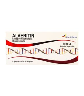 Eritropoyetina Solución Inyectable Cada frasco ámpula con liofilizado