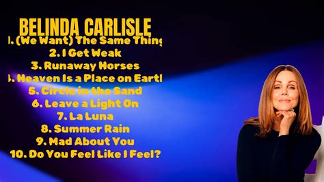 Belinda Carlisle Essential Hits Roundup Mixtape For 2024 Top Rated