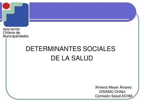 Ppt Determinantes Sociales De La Salud Powerpoint Presentation Free