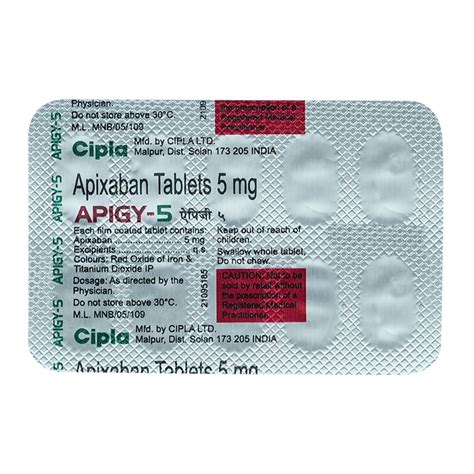 Apigy 5 Tablet 10 S Price Uses Side Effects Composition Apollo