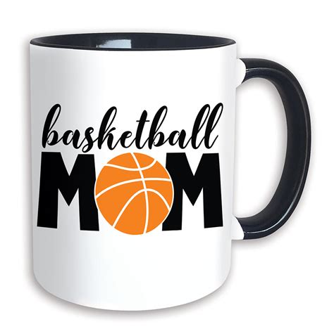 Basketball Mom Coffee Mug Moms For Sports Custom Sports Products