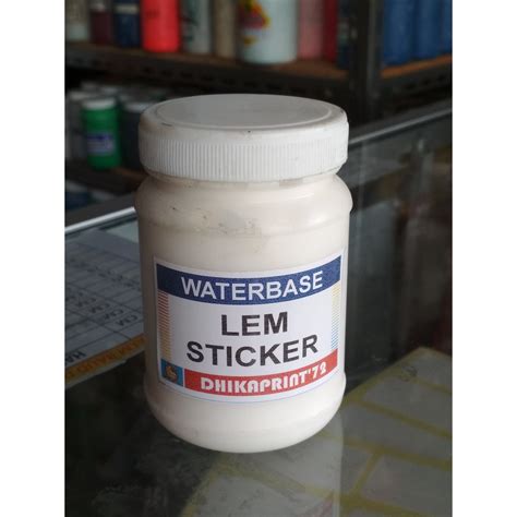 jual lem sticker  gr shopee indonesia