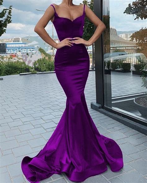 Pin By Luciana On Cool Purple Prom Dress Mermaid Prom Dresses Prom