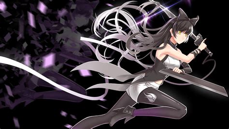 Download Blake Belladonna Anime Rwby Hd Wallpaper By Azoith