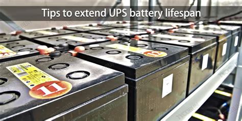 Dur E De Vie De La Batterie Ups Conseils Pour La Maintenance Et