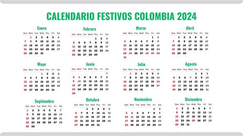 Calendario 2024 Excel Colombia Image To U