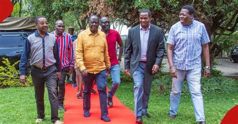 Raila Odinga Sneers At William Rutos Development Tour Of Nyanza Region