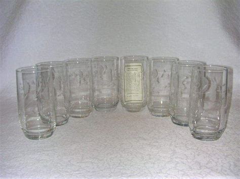 8 Princess House Heritage Beverage Water Glasses Tumblers 460 Princess House Princess House