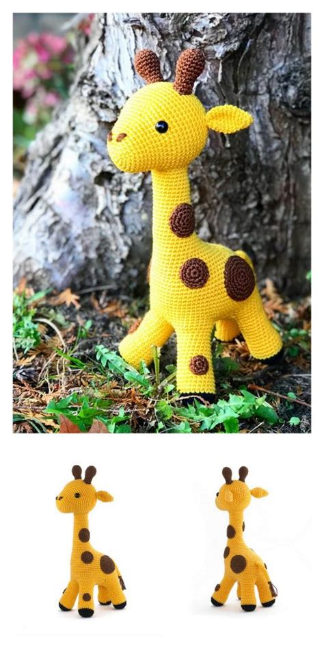 Amigurumi Tiny Giraffe Crochet Free Pattern Amigurumi