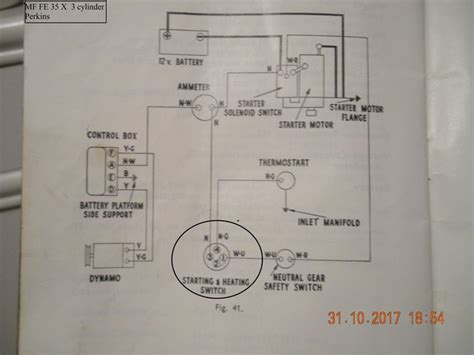 Massey Ferguson 35 Deluxe Wiring Diagram Wiring Diagram