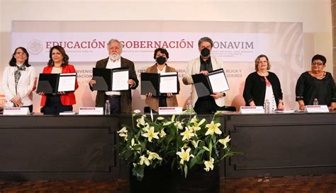 Firman instituciones públicas convenio de colaboración para prevenir y