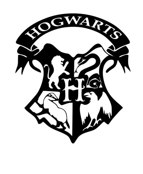 Hogwarts Crest Harry Potter Inspired Decal Vinyl Sticker Harry Potter