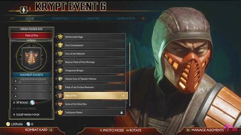 KRYPT EVENT 6 Get Scorpion S Hell To Pay Skin Path Of Fire Mask