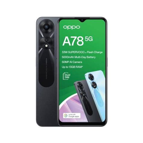 OPPO A78 5G 128GB Dual SIM Cellucity