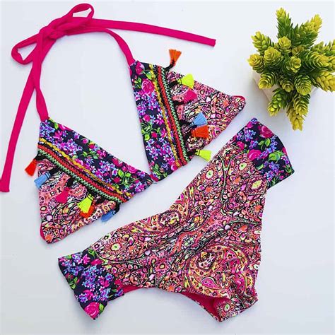 Dos Piezas Triangulo Detalles En El Top Talla S Bikini Somos Coquetas