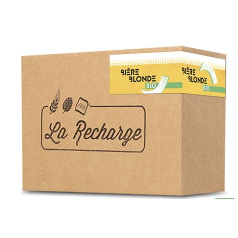 RECHARGE BIÈRE BLONDE BIO 5 LITRES